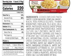 Nutrition Facts of Mac and Cheese A Comprehensive Guide