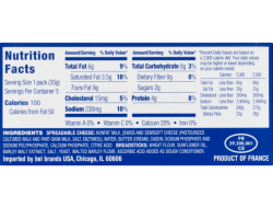 Laughing Cow Cheese Nutrition Label A Detailed Look