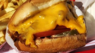 In n out grilled cheese nutrition