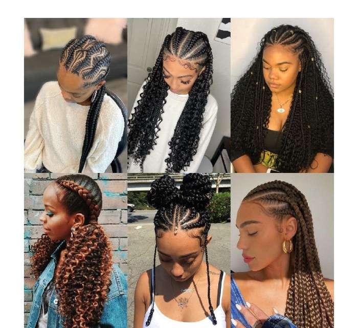 Braids micro hair hairstyles human wet curly braiding braid wavy styles hairstyle african weave updo black style box braided long