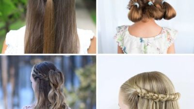 Cute hairstyles for girls with long hair