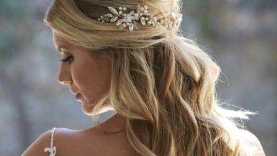 Wedding hairstyles for long hair half up