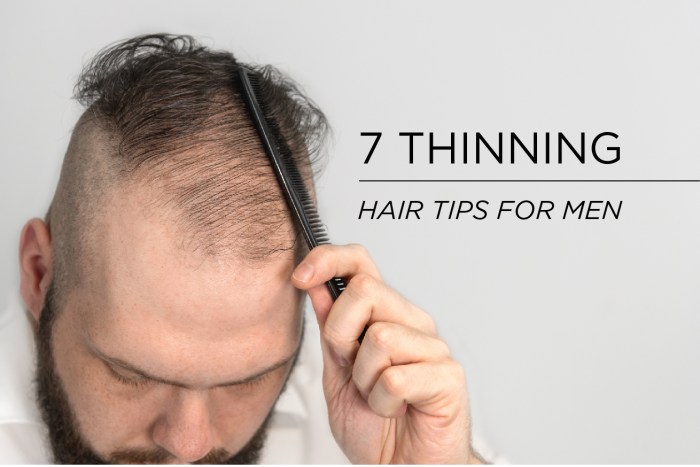 Receding hairline older mens hairstyles thinning hair