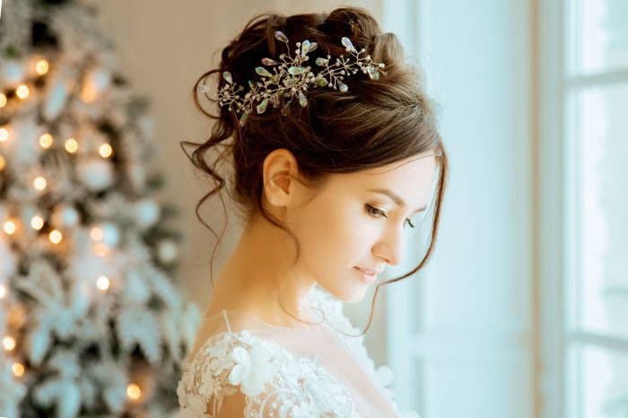 Hairstyles for long thin hair for wedding