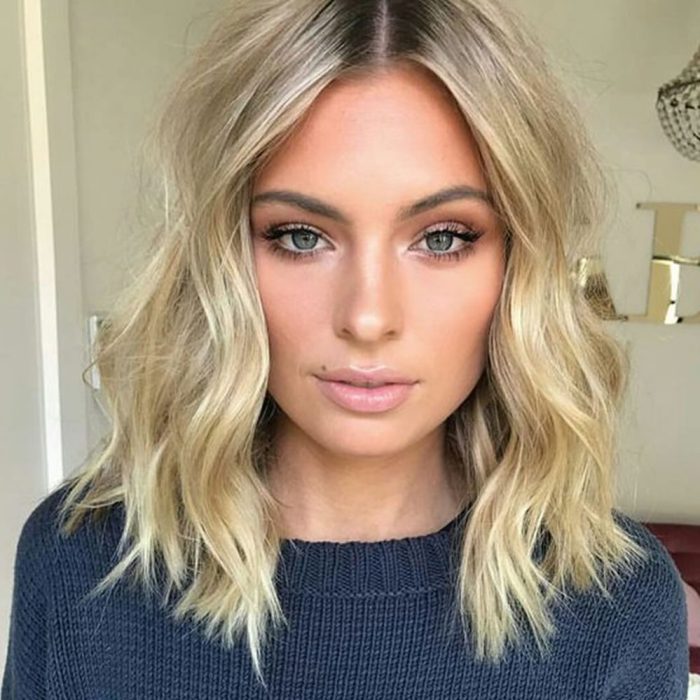 Hairstyles for mid length blonde hair