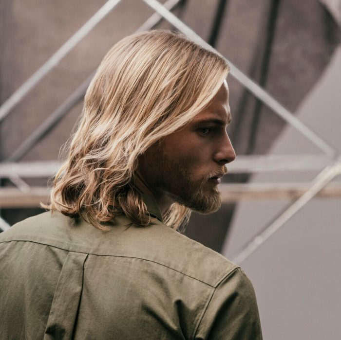 Hairstyles men for long hair