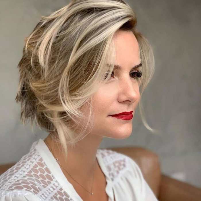 Short and easy hairstyles for short hair