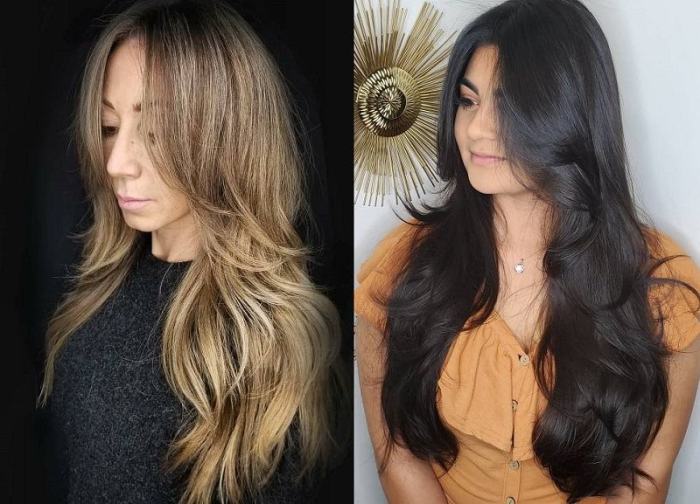 Hairstyles for long hair and thick hair