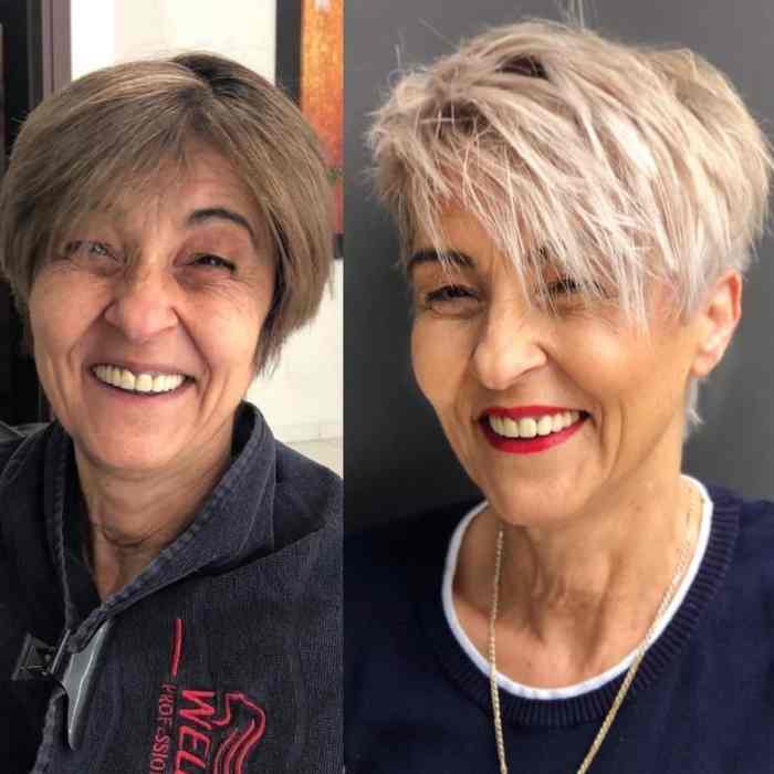 Older womens short hairstyles for thin hair