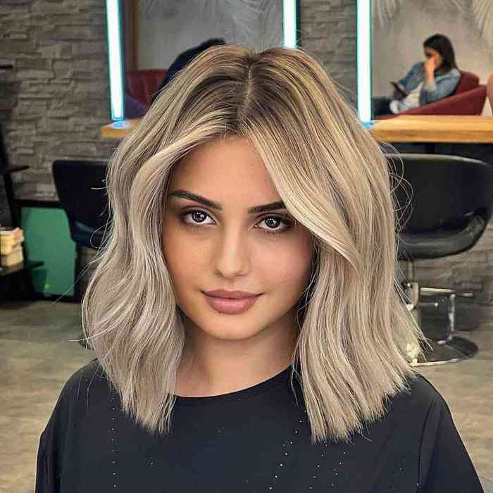 Medium length unique female hairstyles for hair down