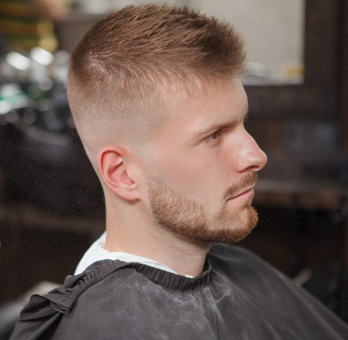 Haircut machohairstyles fohawk textured