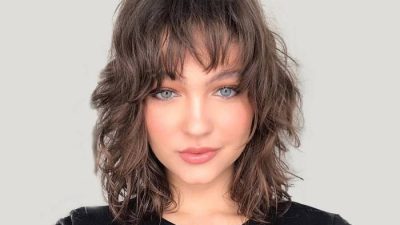 Hairstyles for Layered Hair with Bangs