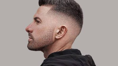 Men's hairstyles in short hair