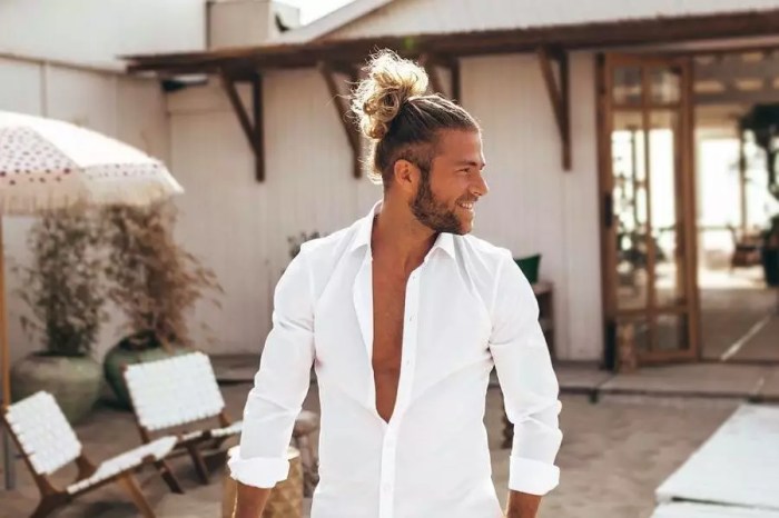 Hairstyles men for long hair